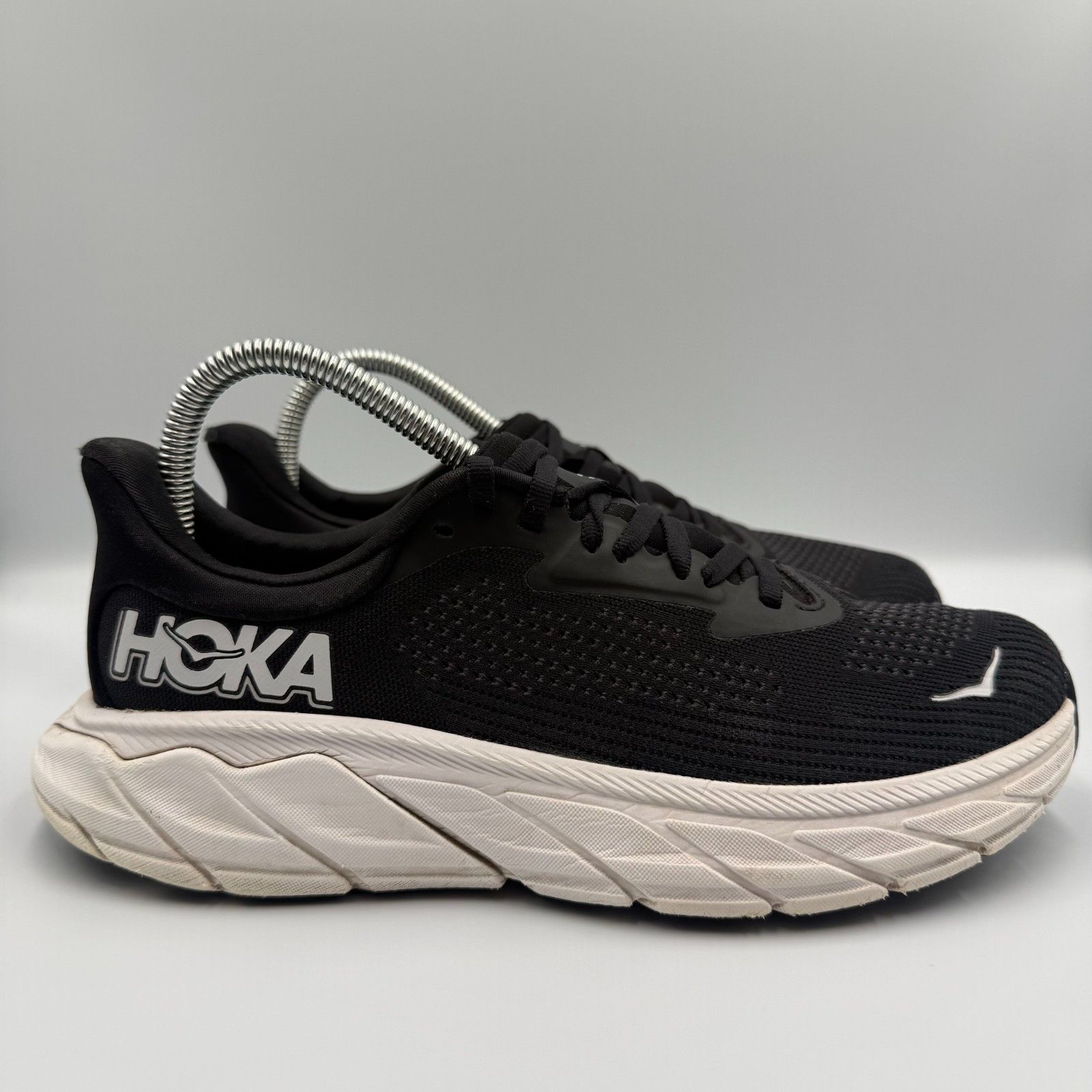 Hoka One One Arahi 7 Women's Size 8 B Black Running Shoes Sneakers 1147851 Bwht